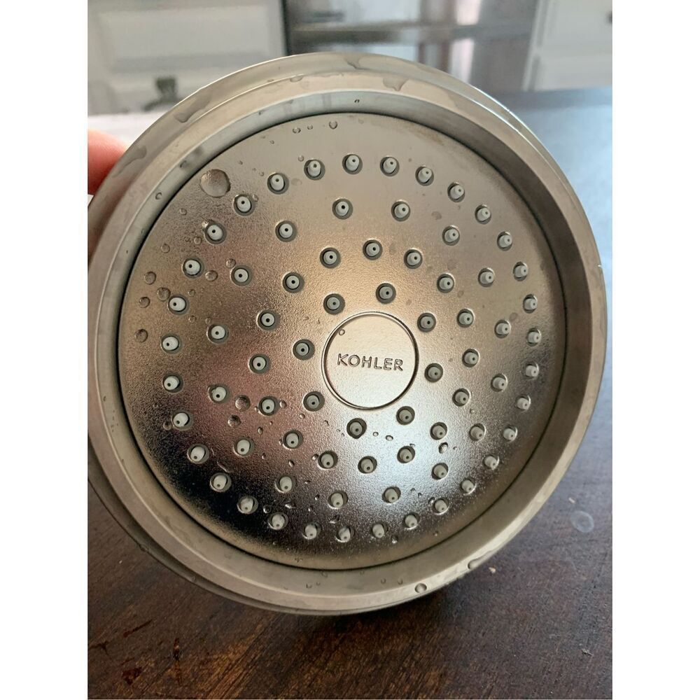 Kohler shower head stainless steel lightly used